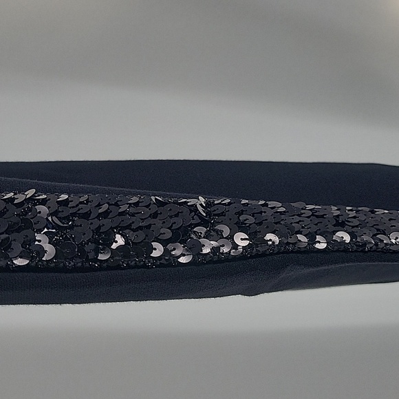 Black Sequin-Trimmed Pants NWT - Picture 13 of 13